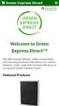 Mobile Screenshot of greenexpressdirect.com